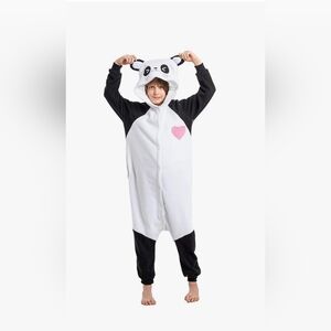 Spooktacular Creations Child Unisex Panda Pajamas Onesie ZIZE M